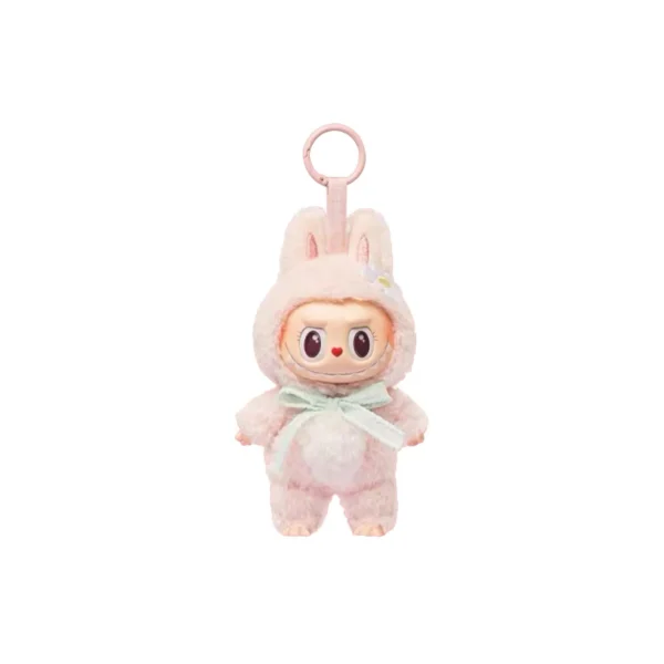 POP MART LABUBU Mokoko Close to Sweet Vinyl Plush Doll Pendant Keychain